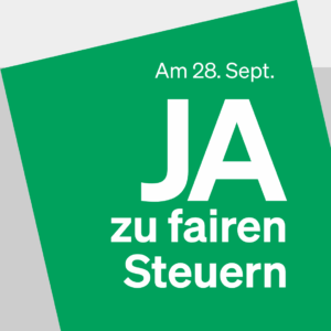 Ja zu fairen Steuern